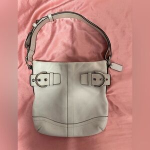 Coach white Shoulder Bag